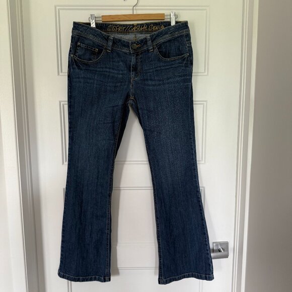 Esprit Denim - Wide Leg Dark Wash Jeans - Size W33/L32 - Picture 3 of 16